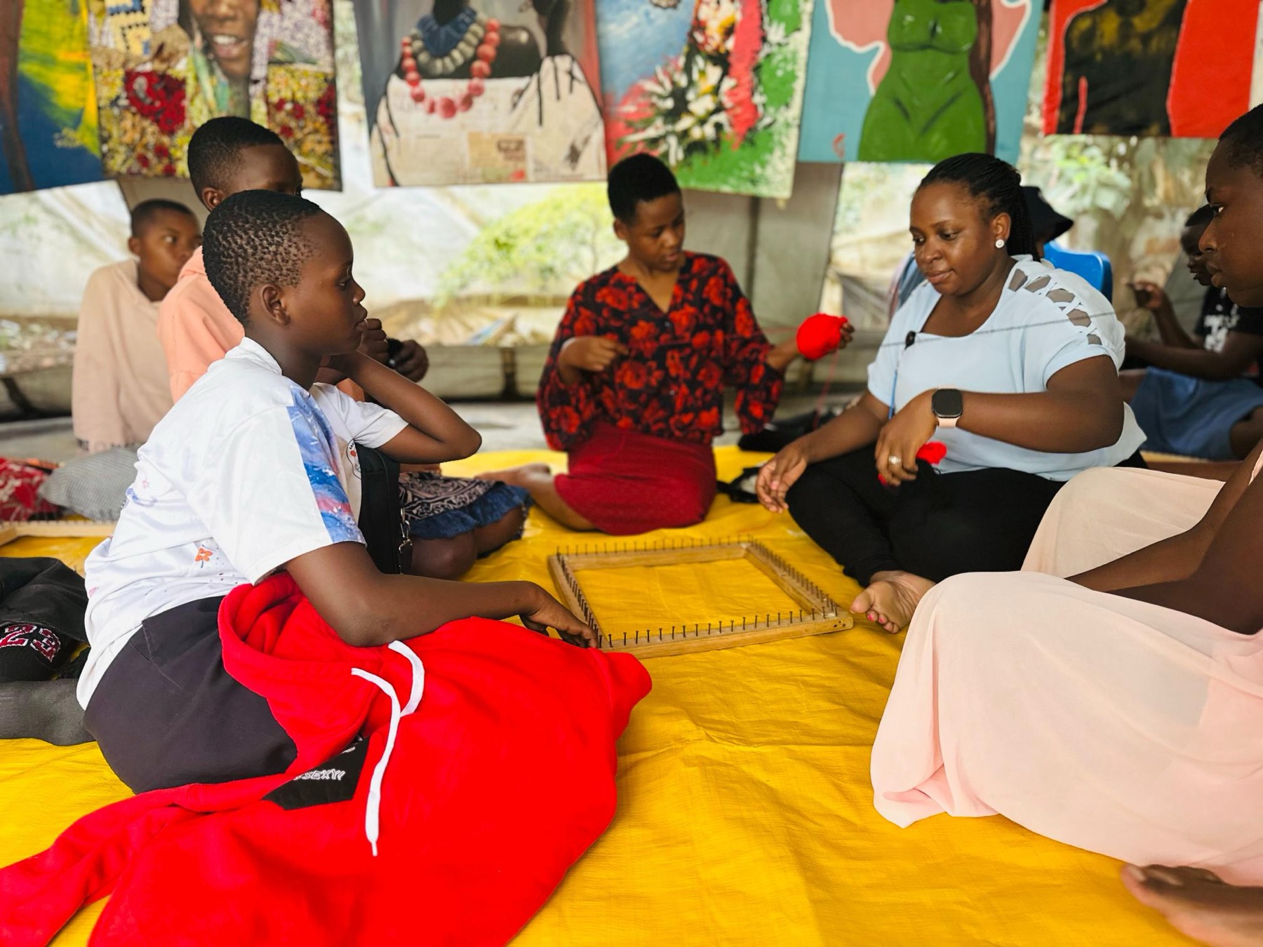 Maanyi Foundation vocational and life skills training circle
